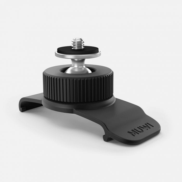 Swivel Clip is a flexible camera mount accessory for MUWI.